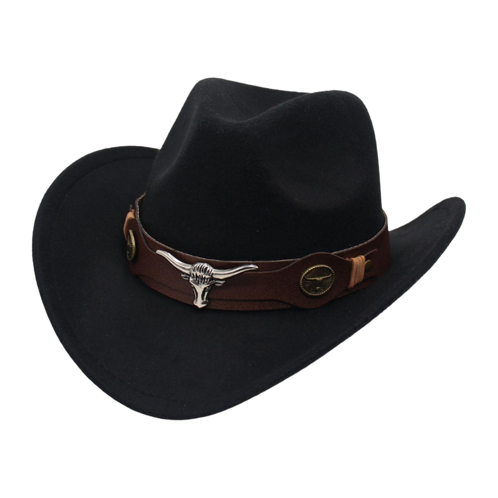 secret desire Cotton Casual Cowboy Hat Costume Cosplay Sun Protection Hat Summer For Hiking Black-picture-53