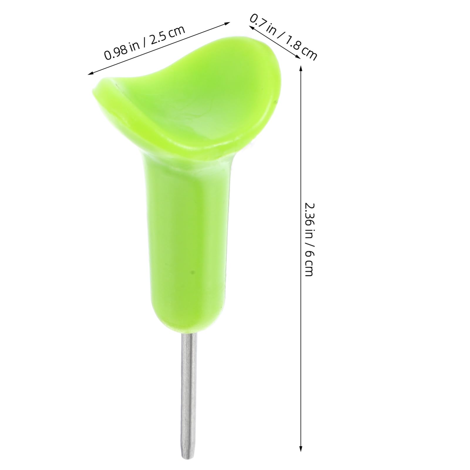 FOMIYES Braille Stylus Plastic Braille Writing Pen Blinds Braille Writer Accessory for Blind Learning Green