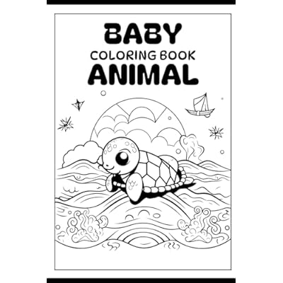 Baby Animal Coloring Book