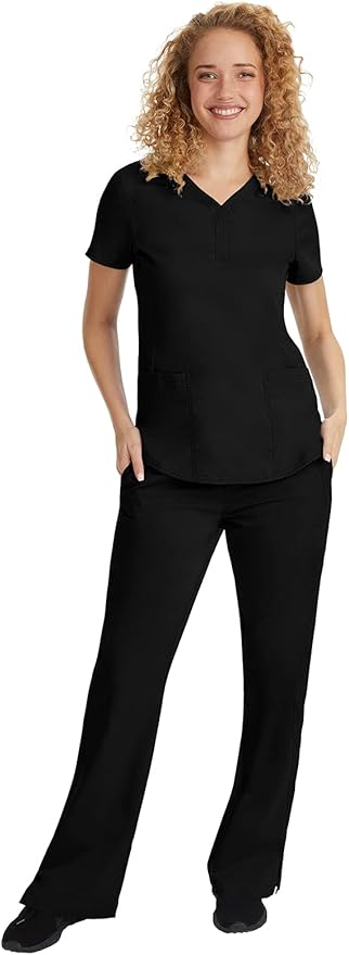 Amazon.com: Healing Hands Scrub Tops for Women Two Pocket Y ...