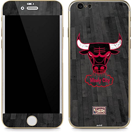 Skinit Decal Phone Skin Compatible with iPhone 6/6s - Officially Licensed NBA Chicago Bulls Hardwood Classics Design