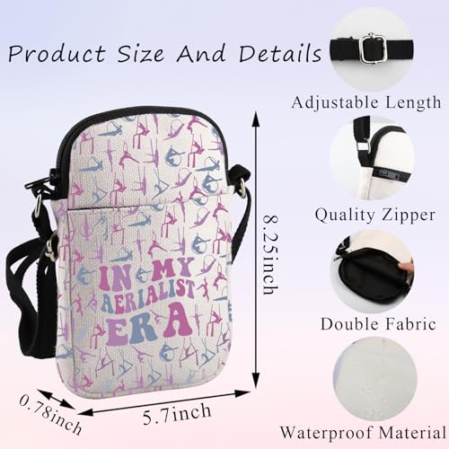 PLITI Aerial Silk Gift Aerial Yoga Dancer Gift Silks Performer Gift In My Aerialist Era Acrobatics Crossbody Bag2