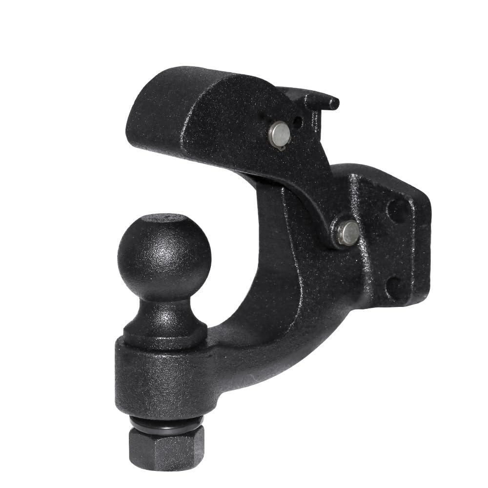 hak holowniczy Hak holowniczy Pintle Hook Hitch 2" 50mm Ball Towing Heavy Duty 5 TON Hak holowniczy do samochodu Części do kamperów Przyczepa kempingowa Akcesoria do kamperów Złącza przyczep(2 Inch Ba