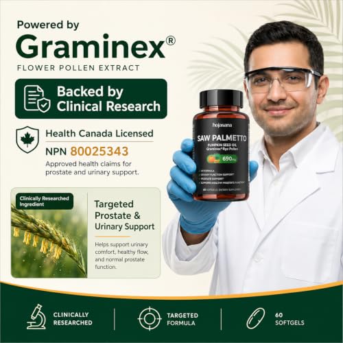 HojaSana Saw Palmetto Prostate Supplement