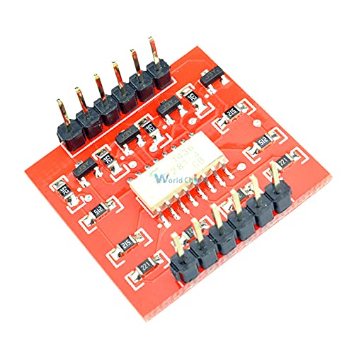 TLP281 4-Channel Opto-Isolator IC Module for Arduino Expansion Board High and Low Level Optocoupler Isolation 4 Channel