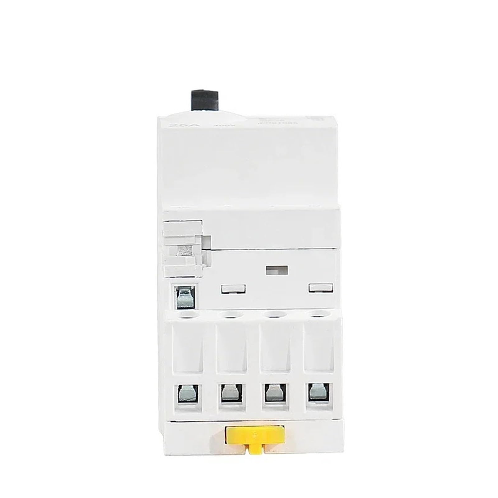 Contactor de CA Modular for el hogar 2P 63A carril DIN 2NO 2NC 220V Control Manual(2P 63A 2NC 220V)