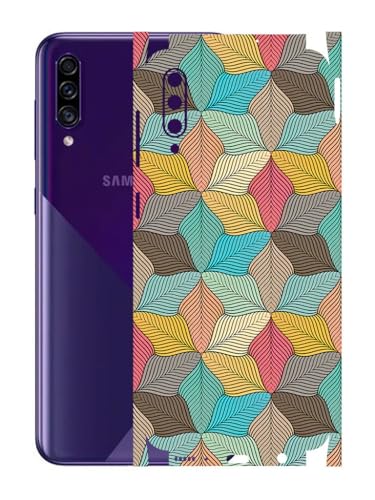 Image of AtOdds - Samsung Galaxy A30s Mobile Back Skin Sticker - Lamination - Rear Screen Guard Protector Film Wrap (Coverage - Back+Camera+Sides) (Design - Autumn)