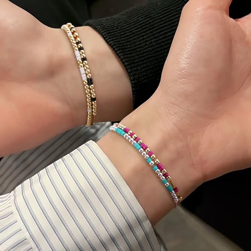 Morse Code Bracelet for Women, Badass Bracelets Funny Birthday Gifts for Women friendship Christmas Gift for Bestie2