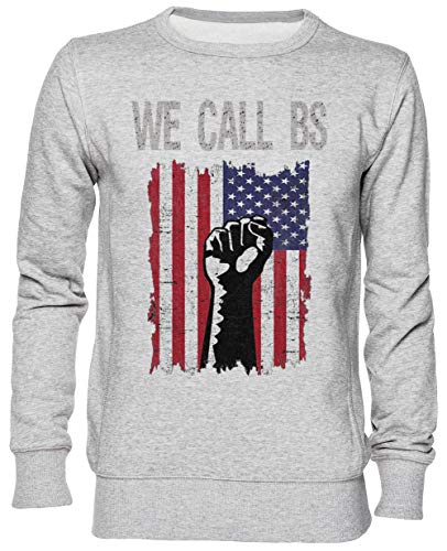 Sweat-shirt jersey de qualité supérieure gris March Call BS unisexe XL