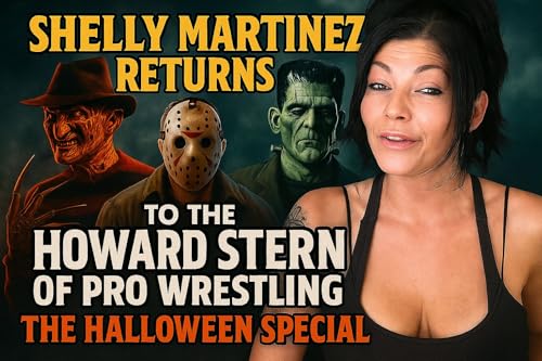 Former WWE and TNA Superstar Shelly Martnez Returns to Monte & The Pharaoh Halloween Special! Podcast Por  arte de portad