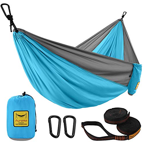 Puroma Camping Hammock Single & Double Portable Hammock Ultralight