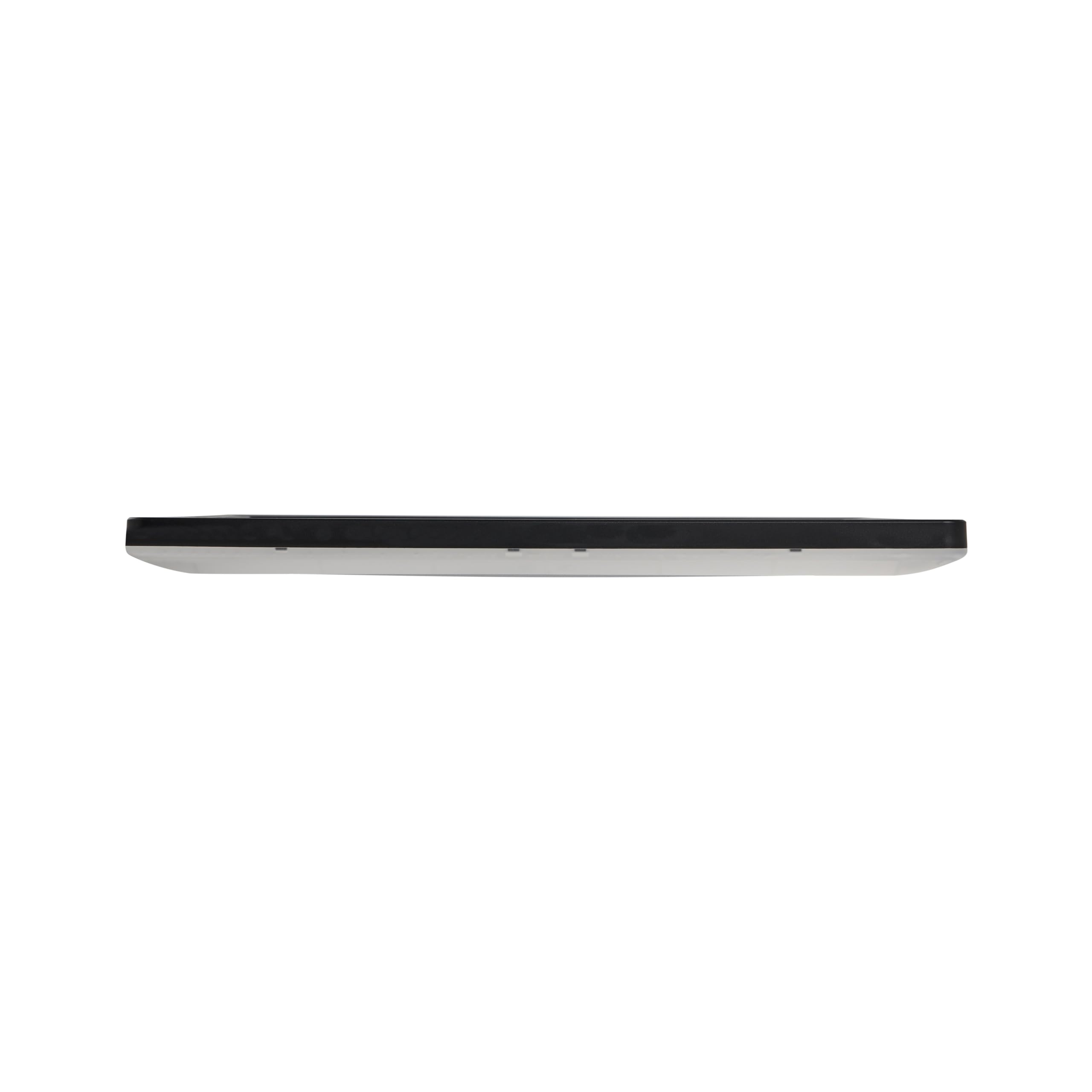 Lampa sufitowa płaska plafon kwadratowy LED panel natynkowy 42 cm czarny Tivora