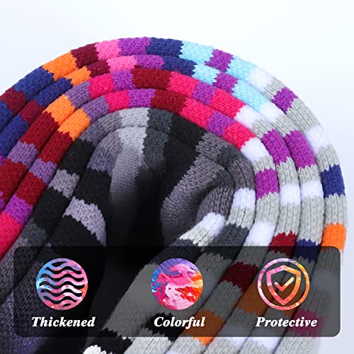 Ski Socks Kids 3 Pairs Warm Winter Snow Socks For Boys Girls Child Youth Skiing Snowboard Socks For 4-15 Year Old Children #TOP4