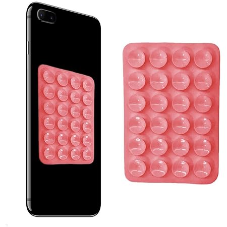 OCTOBUDDY Silikon-Handyhalterung Mit Saugnapf - Doppelseitig Für Freihändige Videos