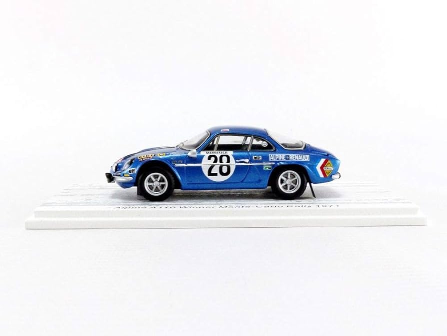 Amazon | スパーク 1/43 ルノー アルピーヌ A110 1600 優勝