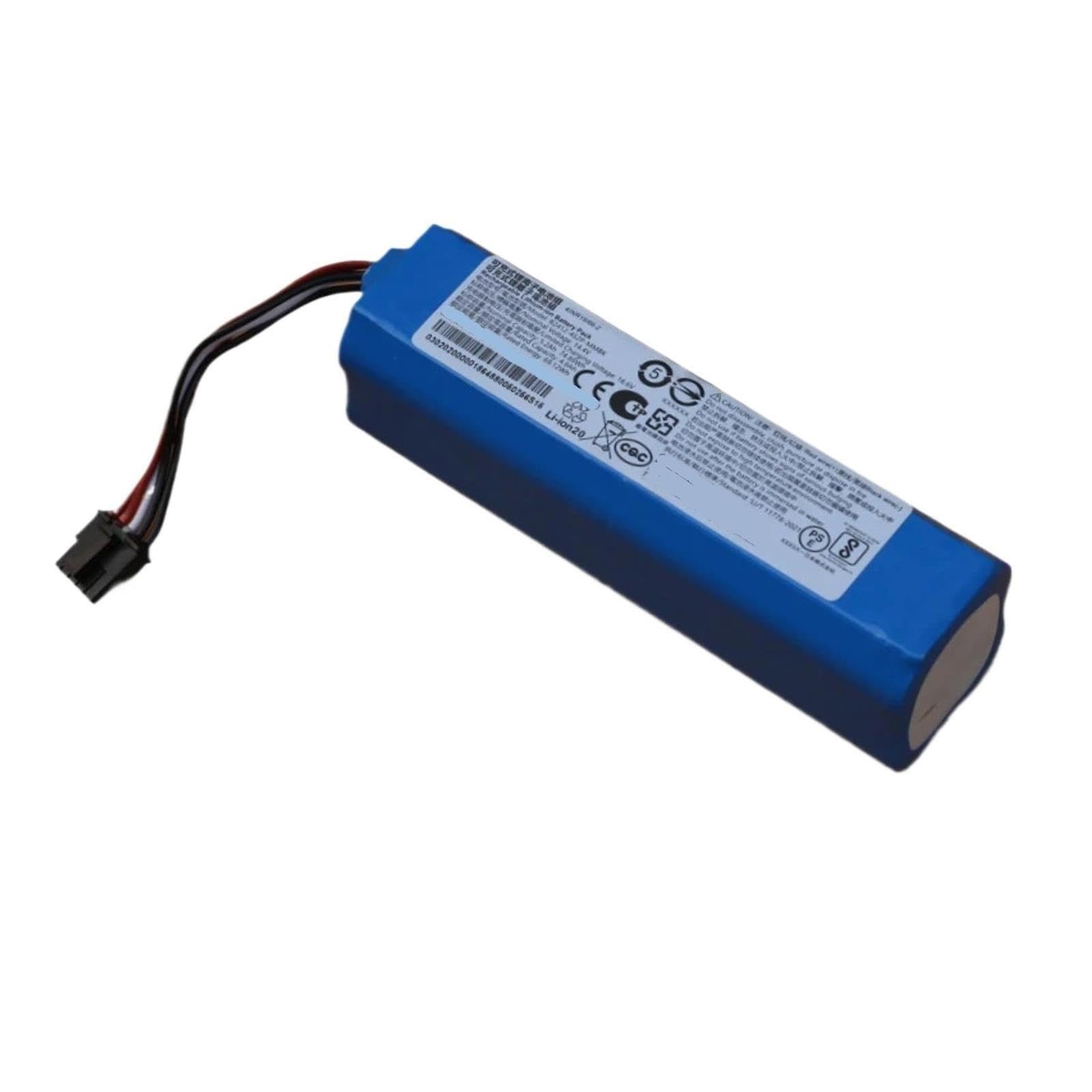 Batería De Repuesto for Robot Aspirador Dreame,D20 Pro S30-X40-X40pro, R2412-4S2P-MMBK, 14,4 V, 4800mAh