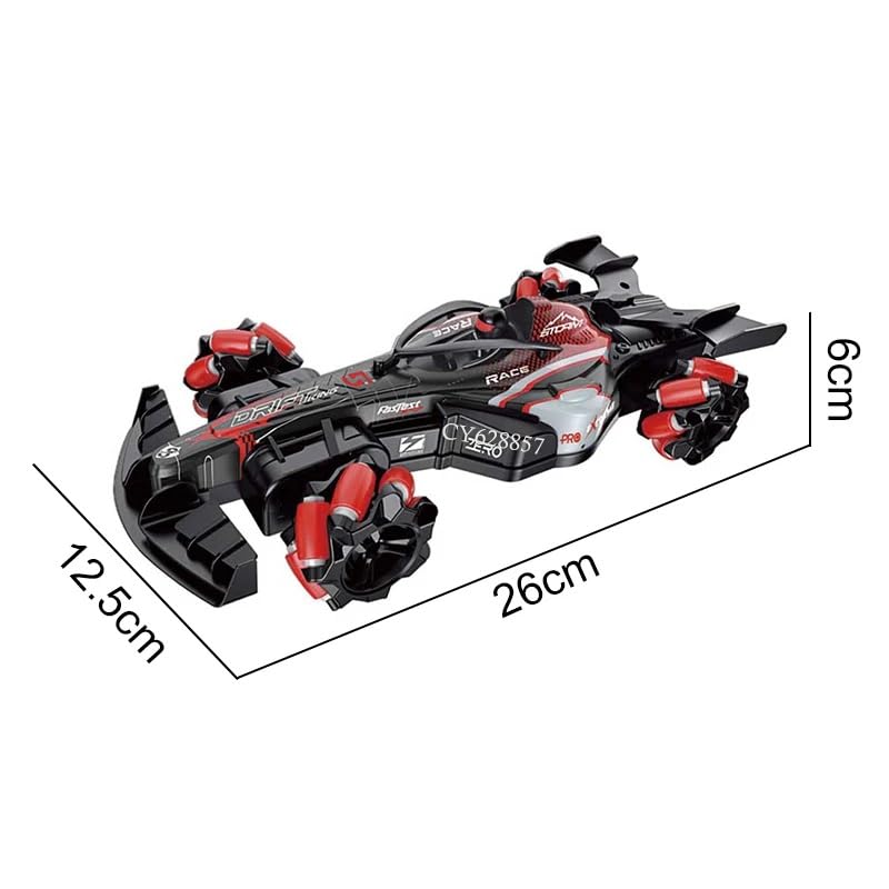 Image of Jack Royal Remote Control Drift Car 4WD 360 Rotating RC Race Sport Stunt Car, High Speed Form 1 Model Toy Birthday Gifts for Kids Boys (Blue)