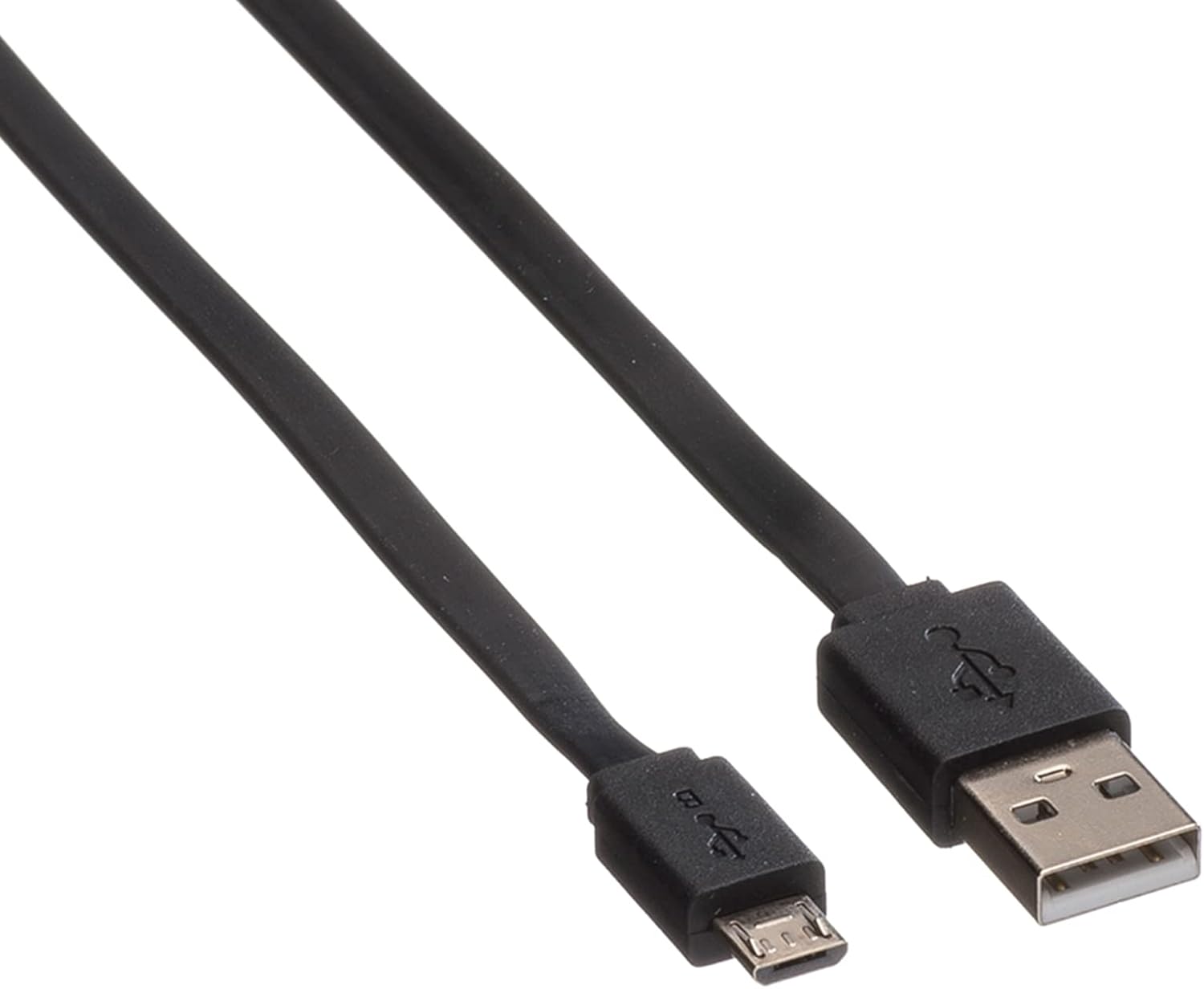 Roline USB 2.0 Cable, USB A Male – Micro USB Male to USB B Black