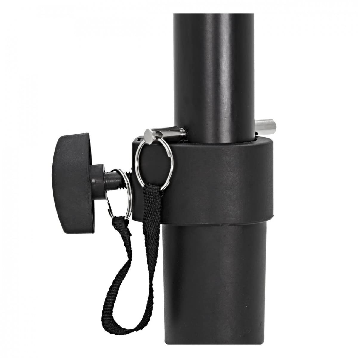 PA Cassa Stand Single Max Load: 50kg Air Cushioned Design | Stativo Robusto per Gruppi in Tour, Asta Standard 35mm per la Maggior Parte dei Diffusori PA, Cuscino d'Aria