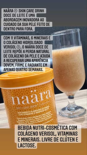 Naära Skin Care Drink Doce de Leite 270g, Naära