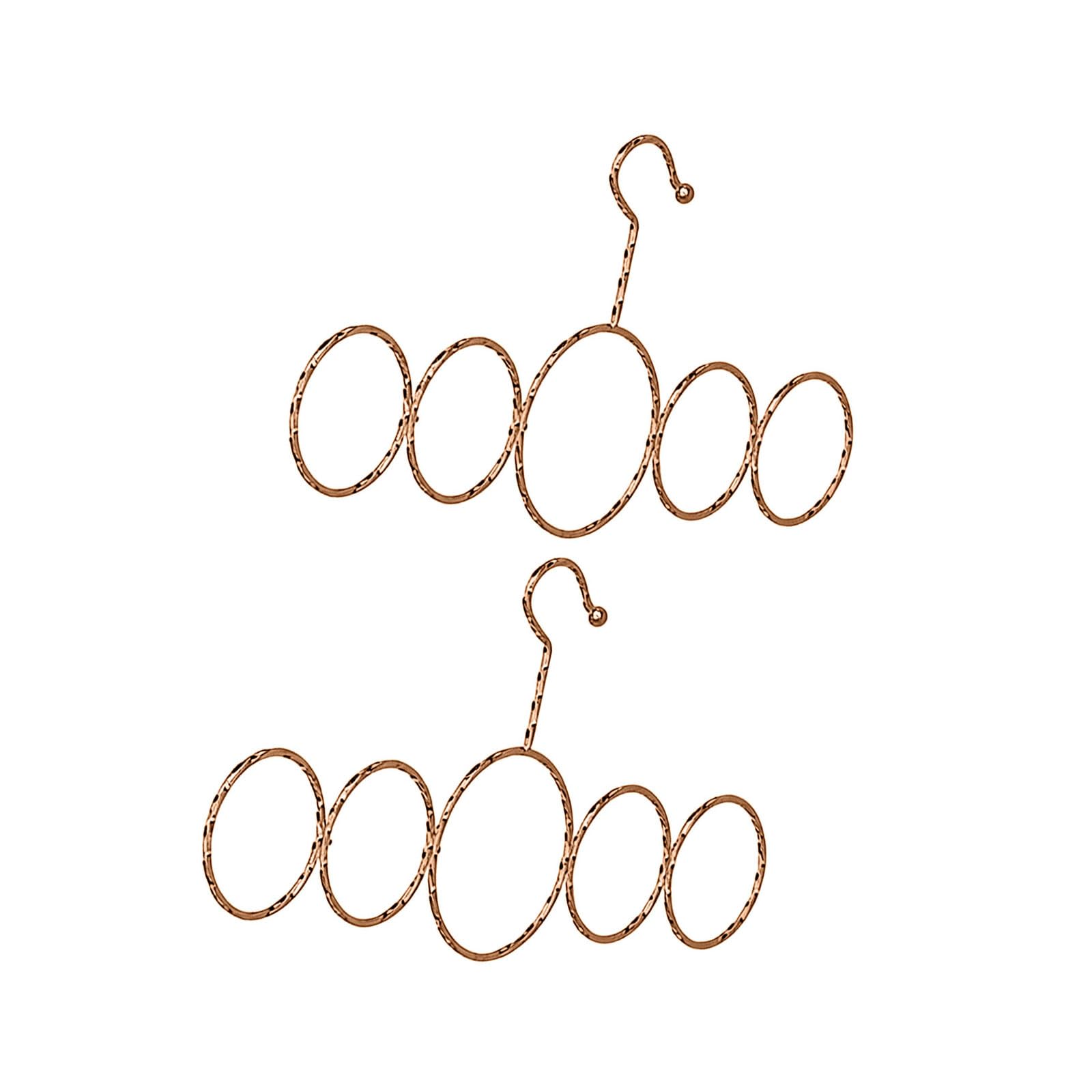 NVOQILIN Space Efficient Scarf Hanger for Small Apartments Strong Steel Cores Holds Multiple Accessories Neatly High Capacity Scarf Storage