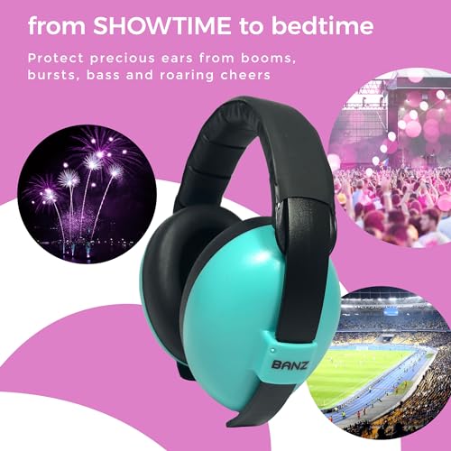 image for BANZ Bubzee Baby Headphones for Noise Protection - Baby Ear Muffs, New
