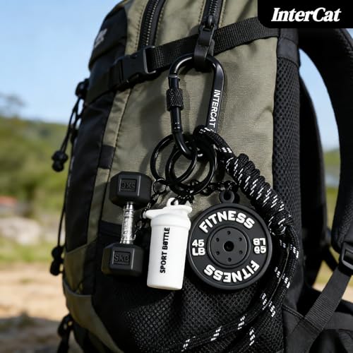 InterCat Gym Accessories for Women, Fitness Keychain Set - image 9