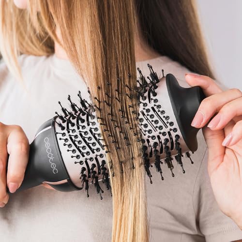Cecotec Volumenbürste Bamba CeramicCare Unique. 1200 W Leistung, 2 in 1: Haartrockner und Styler, Keramikbeschichtung, 2 Geschwindigkeiten und 3 Temperaturen, Luftstromfunktion.