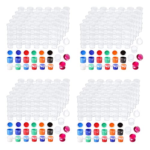 Tiras de pintura para organizar talleres de manualidades y costura en casa botes con tapa