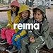 Reima Lammikko Kids Waterproof Suspender Rain Pant Lightweight Windproof Outdoor Rain Bib, Navy Blue, 18 Months