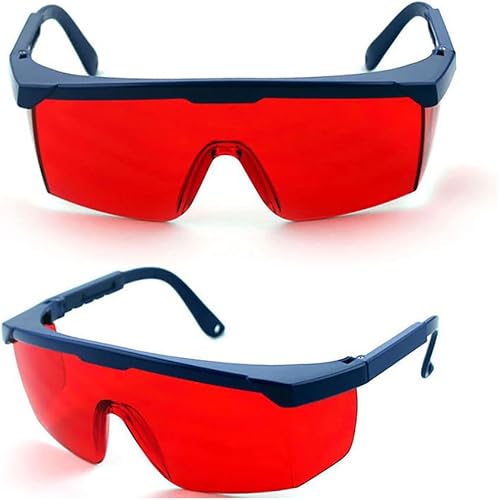 Miniatura 3 de Gafas de seguridad del laser de las gafas 190nm a las gafas protectoras del laser 540nm con la caja del terciopelo