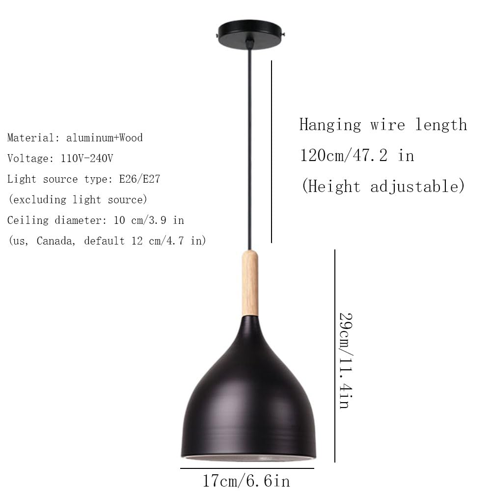Macaron Ceiling Chandelier Fashion Pendant Lamp Single Head Hanging Light(White)