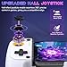 Mobile Game Controller for iPhone/Android, Hall Effect Gaming Controller with Hall Joystick , Wireless Phone Controller, Support Phone Case, Suitable for Xbox Game Pass, Steam Link, Roblox, Call of Duty & More