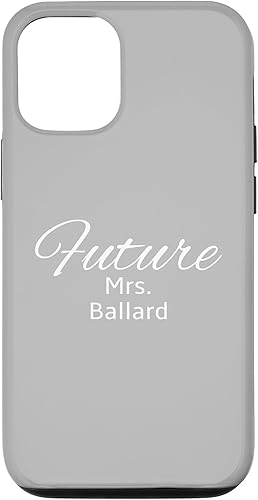 iPhone 12/12 Pro Mrs. BALLARD personalized engagment announcment Case