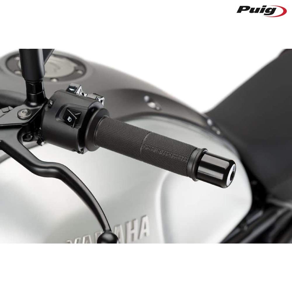 Puig 6404N Poignées adhérence optimale, Noir