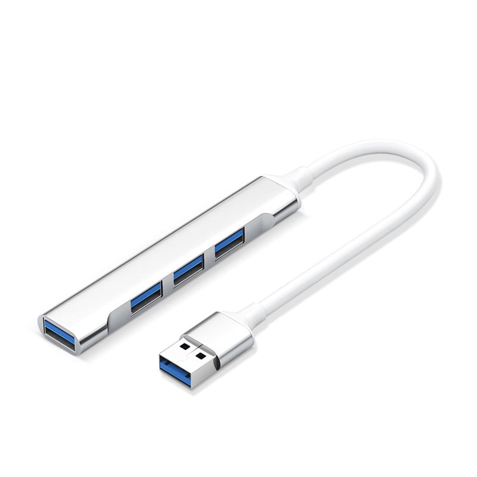Bluelans USB C Hub USB-C Hub 4 in 1 USB-C and 4 USB-A 5 Gbps Data Ports Ultra-Slim