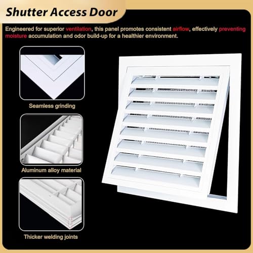 Panel de acceso para techo con ventilación integrada antipolvo 4