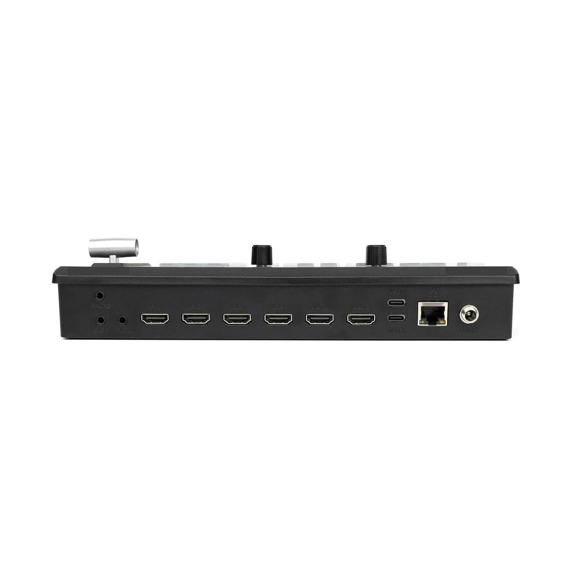 Digitalkonverter, Video-Umschalter 4-Kanal – kompatibel for Live-Streaming-Videomonitor