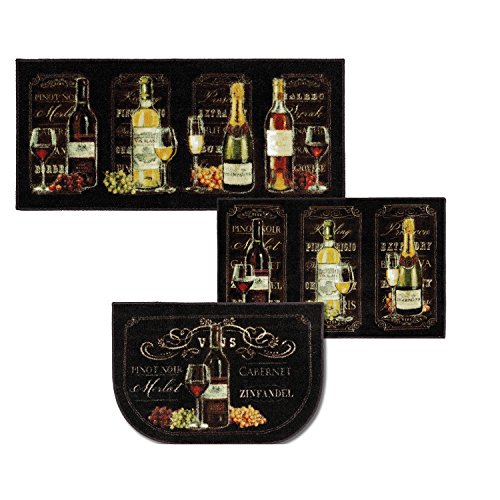 Mohawk Home New Wave Chalkboard Sign Printed Rug, Set, Multi