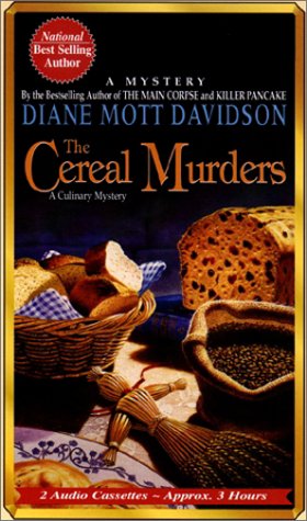 The Cereal Murders (Goldy Culinary Mysteries, Book 3) By Diane Mott Davidson, Good Condition