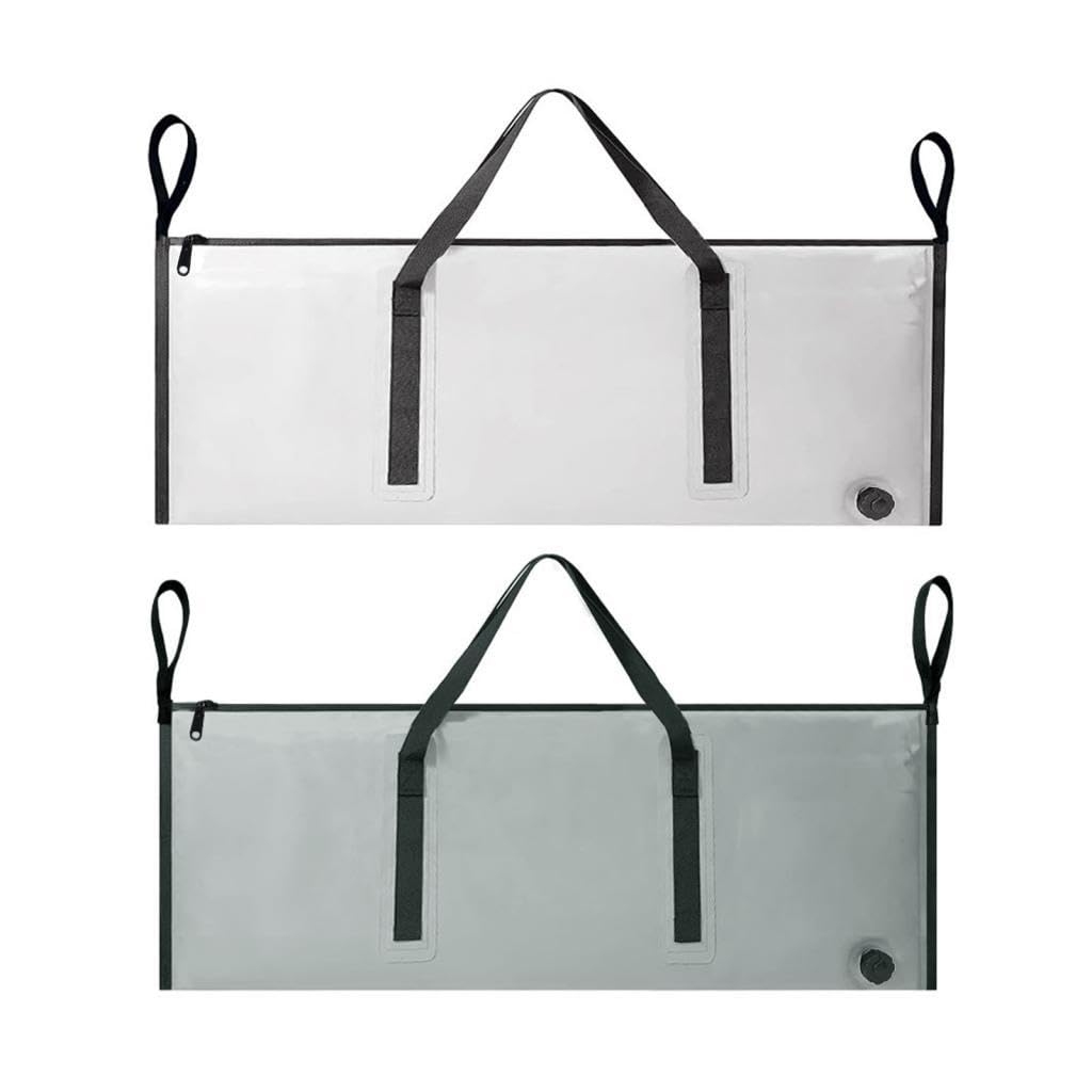 rockible Isolierte Fischtasche, Dick, Professionell, Hält EIS Kalt. Angelzubehör. Tasche für Tote Fische. Wasserdicht.