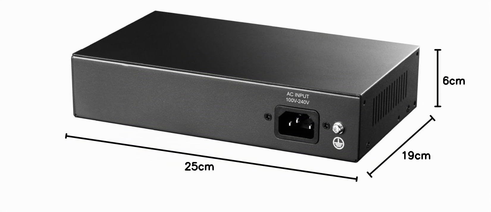 Cudy Switch PoE+ Gigabit 10 Porte 8+2, 120W, VLAN, QoS, Plug Play, GS1010P | 8x PoE+ 120W, 2x Uplink, 802.3at/af, Isolamento VLAN, QoS, 20Gbps switching, Plug Play, Custodia metallica