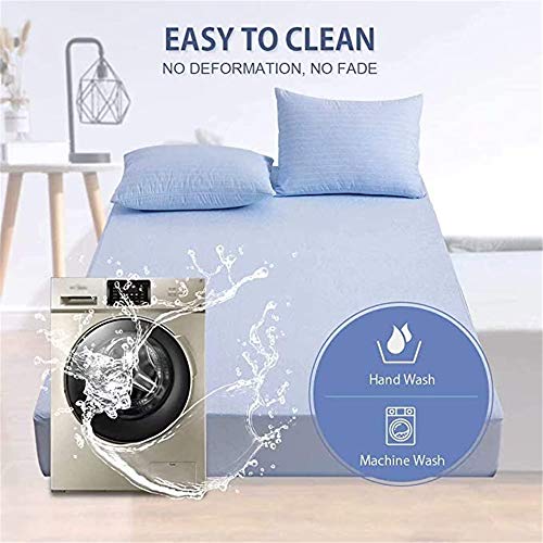Drap housse respirant polyester évitant la transpiration nocturne