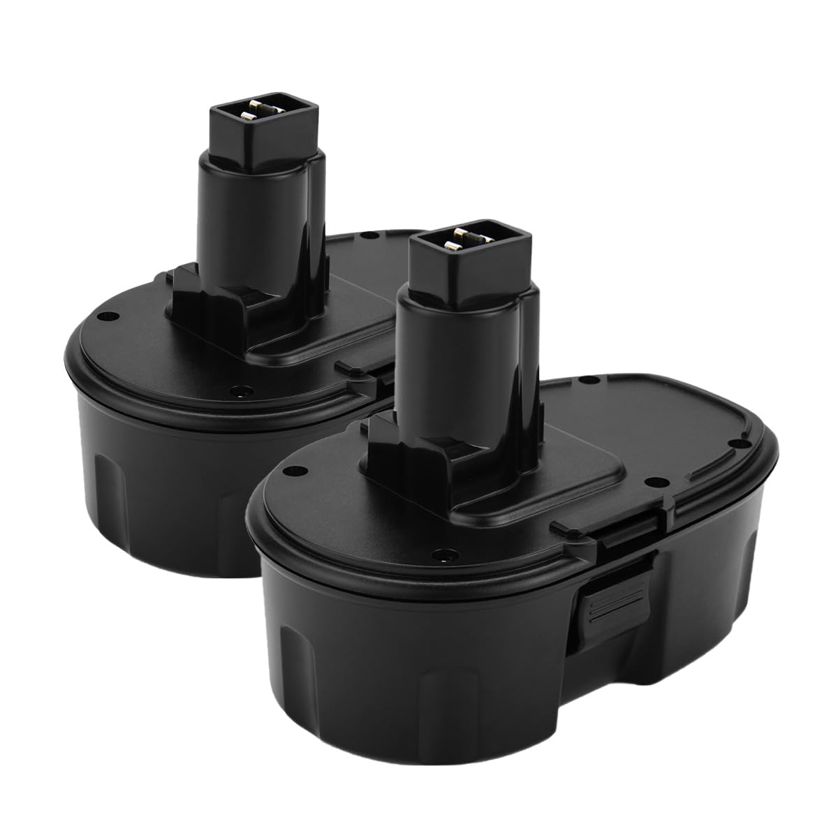18V 4000mAh NI-MH Batterie pour Dewalt DC9096 DE9503 DE9095 DE9096 DE9093 DE9098 DW9098 DC618 DCD925 DC410 DC212 DC411B DCD760B DW056N DW987 (2 pièces)
