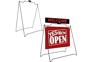 2 COUNT 22"x18" Sidewalk Sign Holder