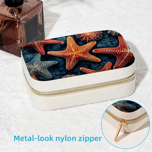 Boîte à bijoux étoile de mer pour éviter les colliers emmêlés
