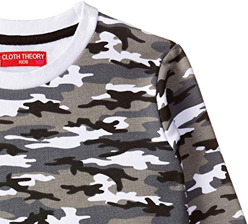 Image of Cloth Theory Boy's Cotton Crew Neck Sweatshirt