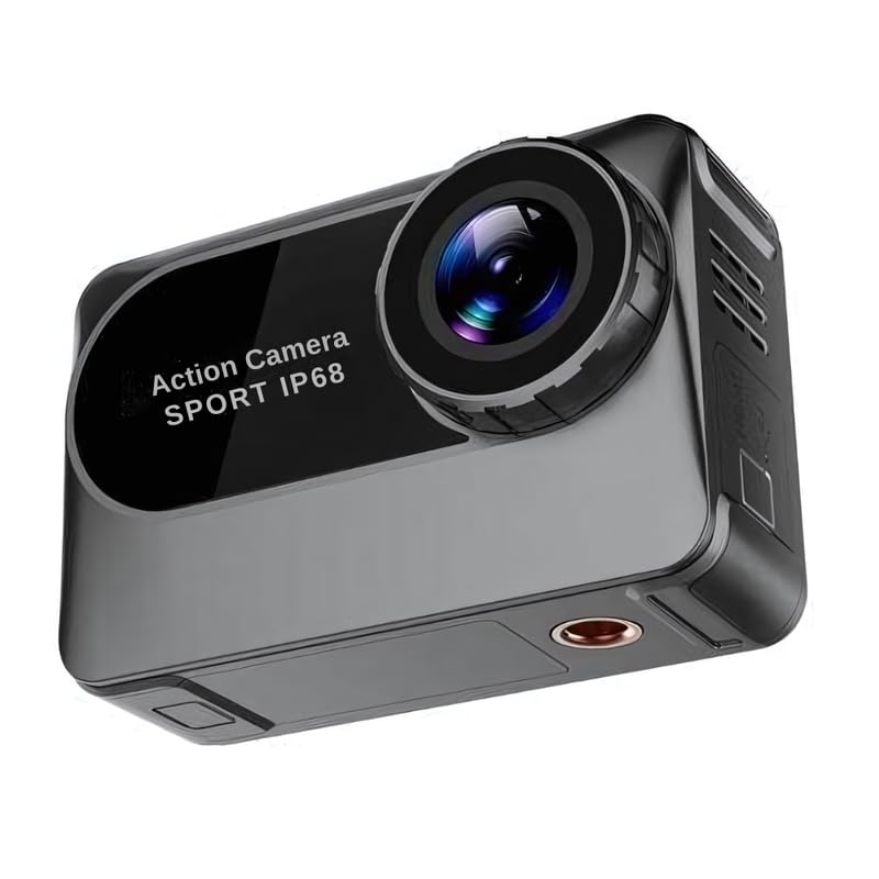 Drumstone 𝟏𝟓 𝐘𝐞𝐚𝐫𝐬 𝐖𝐚𝐫𝐫𝐚𝐧𝐭𝐲 Ultra 4K Hd Action Camera, 170-Degree Wide-Angle Lens WiFi Sports Cam Camera for Wonder Photography.
