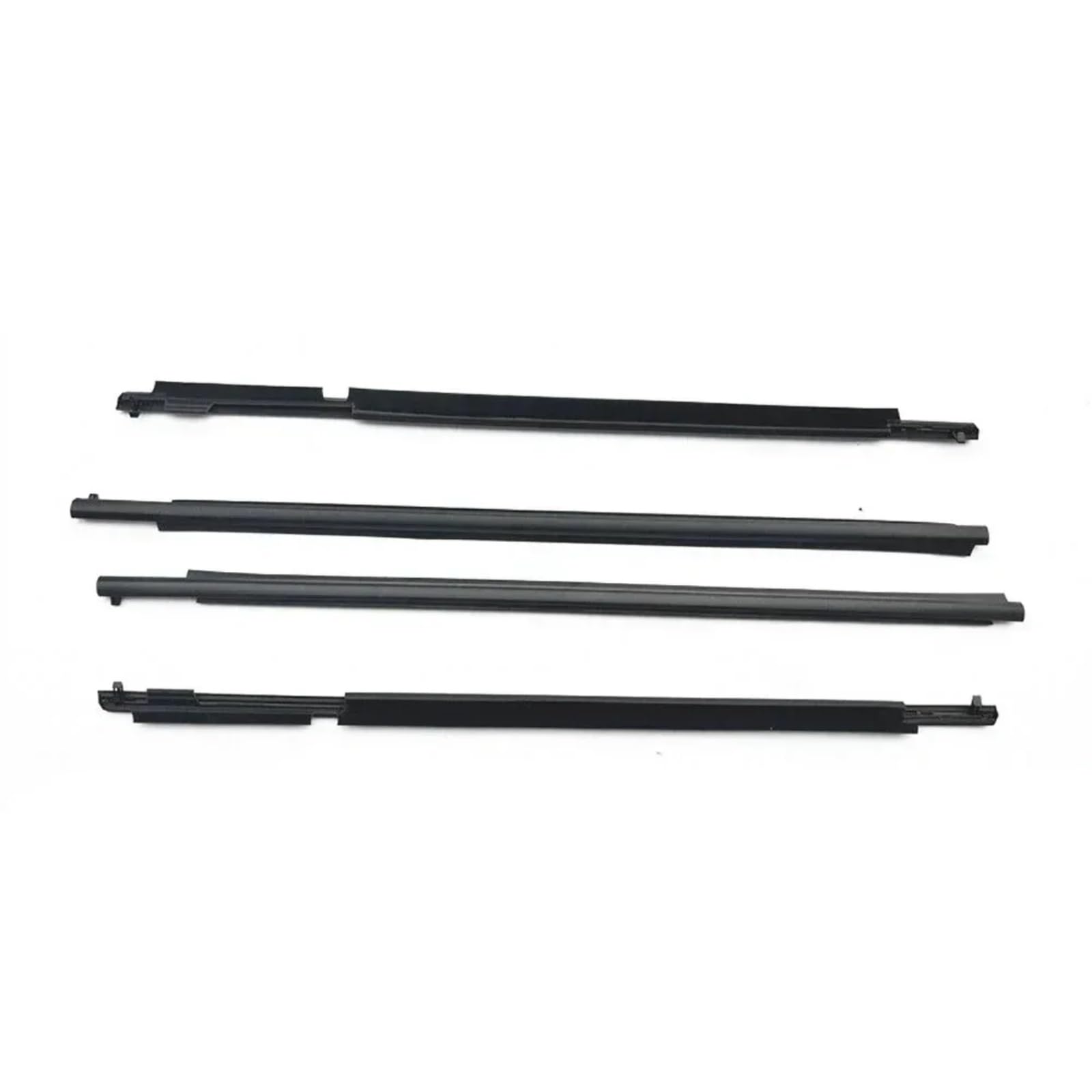 Automotive Window Seals Compatible with Toyota for Land for Cruiser for Prado 2010-2020 4pcs Car Outer Weatherstrip Trim Weatherstrip Seal