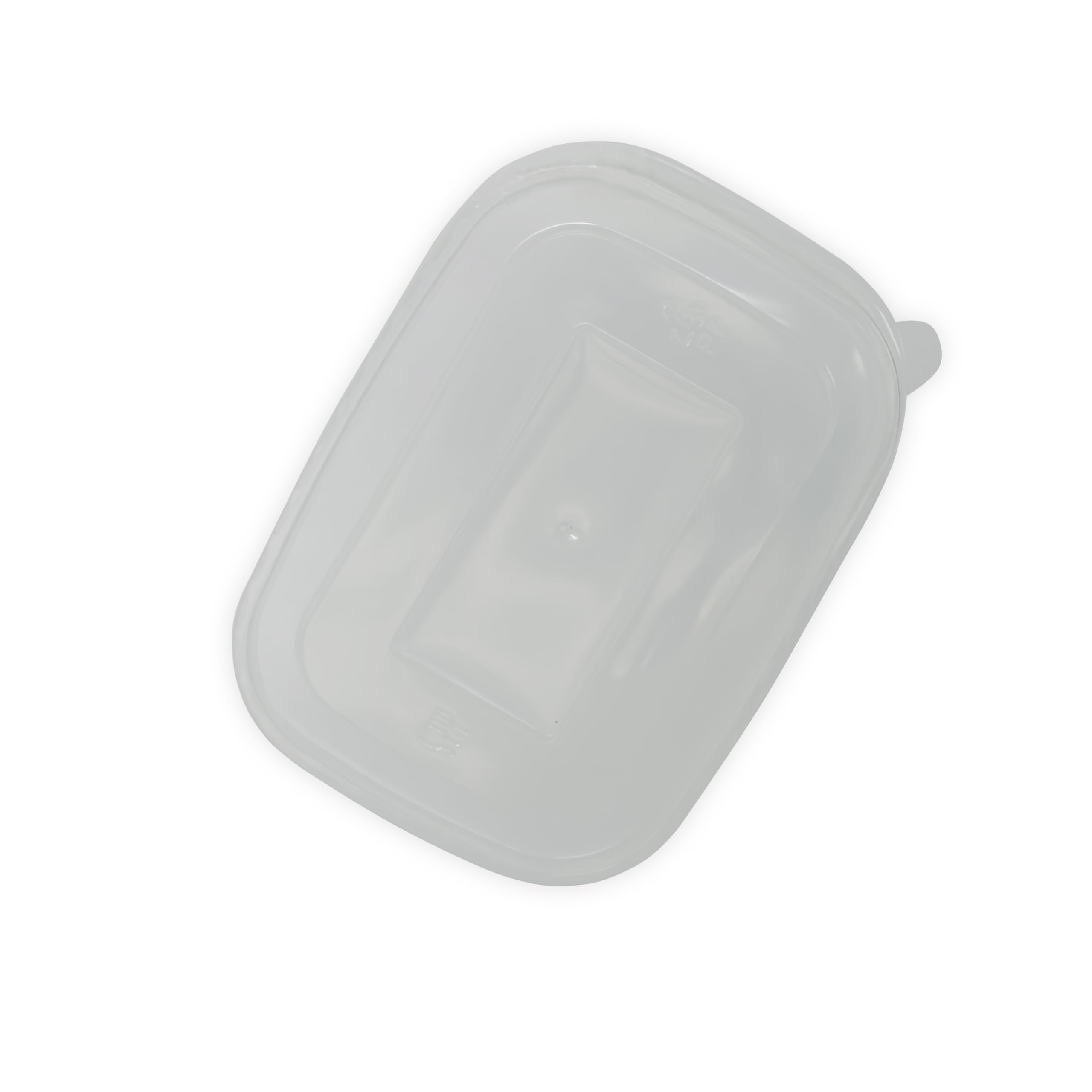 Tapas de PP 300 Unidades para Ensaladeras Rectangulares Kraft 500/750/1000 ml | Tapas Desechables de cartón Kraft, Ideales para envases de Comida para Llevar, ensaladas y Aperitivos